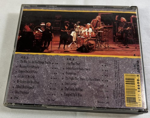 Jerry Garcia Jerry Garcia Band Live 1990 JGB JG Grateful Dead Arista 1991 2 CD - Picture 2 of 4