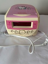 HELLO KITTY CD / Alarm Clock / Radio Player from 2008
