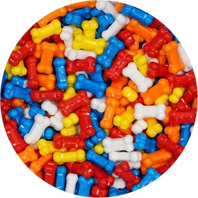 Bonz Candy, 1 Pound Bulk Bag, Bone Shaped Candy, Dog Bonz Candy Bulk