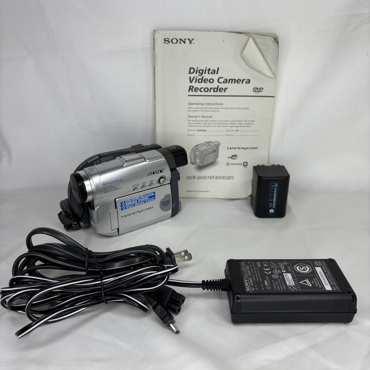 Sony Handycam DCR-DVD201 Digital Video Camera Recorder | eBay