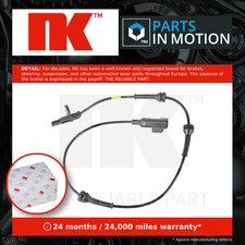 ABS Sensor fits RANGE ROVER EVOQUE L538 2.2D Rear 11 to 19 Wheel Speed NK New