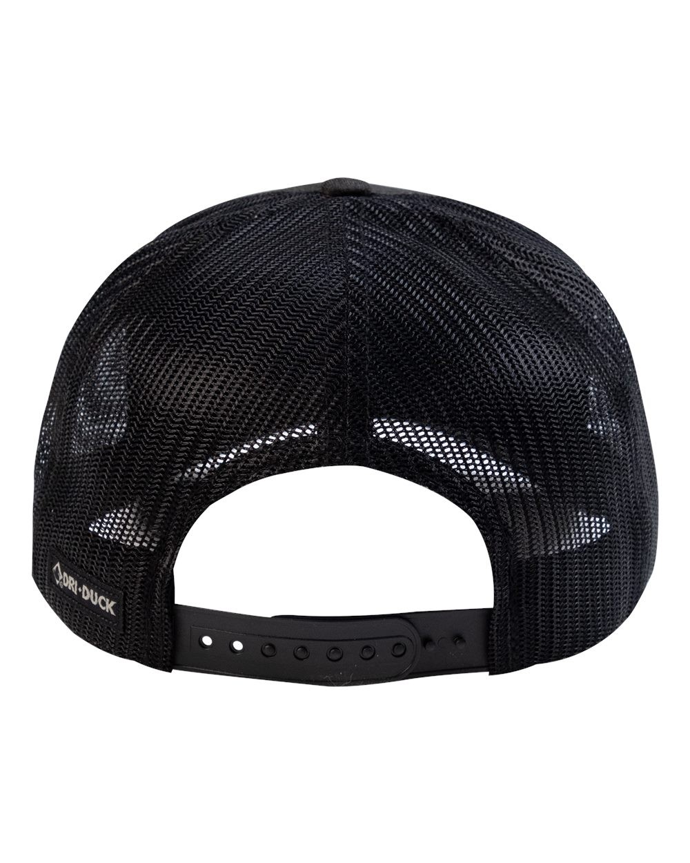 🔥 DRI DUCK Rover Trucker Cap hat mid-profile, six-panel Snapback 3092 Black