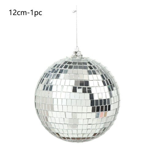 Tree Decoration Reflective Glass Ball Christmas Ball Disco Mirror KTV Bar - Picture 21 of 21