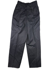 Giorgio Sant'Angelo Pants Womens Size 10 Black Dress Slacks 100 Pure Wool