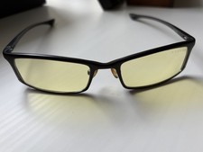 GUNNAR Computer glasses Phenom Onyx - Amber Lens -Blue Light Blocking Anti Glare