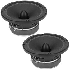 (2) Beyma 6MI90 6.5" 250 Watt AES 8 Ohm Mid-bass/midrange Speakers PAIR