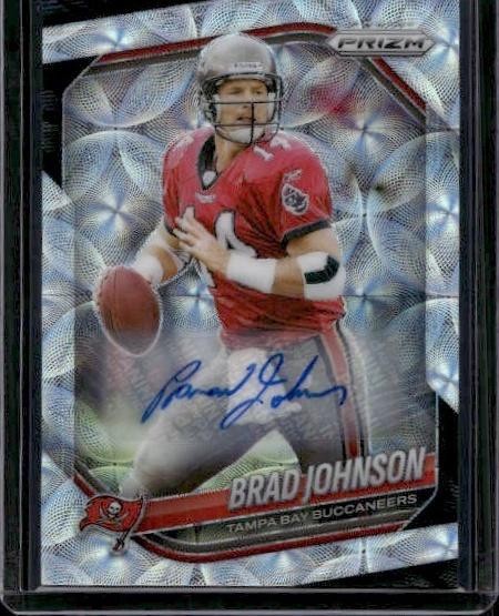 2025 Panini Prizm #213 Brad Johnson Prizm Choice Autographs #/100
