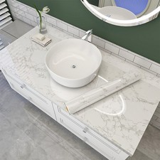 2 Rolls Marble Peel and Stick Wallpaper Granite Wall Paper for Old Furniture