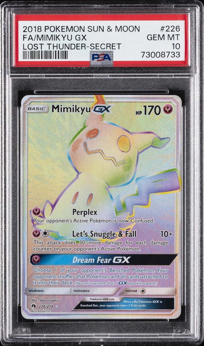 Pokémon TCG Professional Sports Authenticator (PSA) Sun & Moon