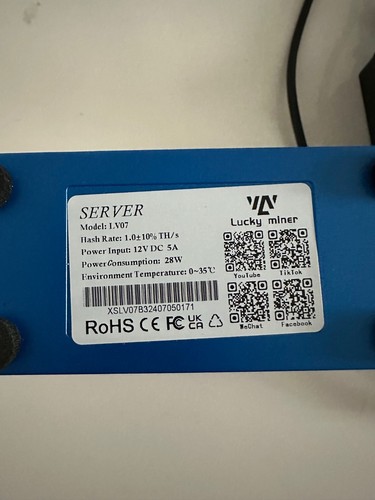 LuckyMiner LV07 1THs Display defekt Bitcoin Miner - Bild 4 von 4