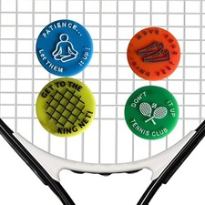 4 Pcs Spicy/Aggressive Reminder to Keep You On Your Tennis Game - Tennis Vibr...