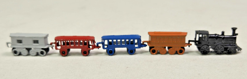 Vintage Miniature Diecast Toy Train Made In Japan 5 5/8" Long Mint Condition