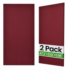 2 Acoustic Sound Absorbing Panels 48"X24"x 1