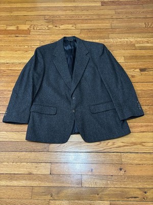 Vintage Peterborough Row Bloomingdales Mens Sport Coat 42R Wool Blazer Jacket