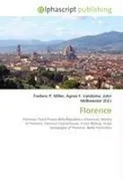 Frederic P. Miller (U. A.) | Florence | Taschenbuch | Englisch (2026)