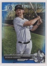 2017 Bowman Chrome Prospects Blue Refractor 48/150 Brendan Rodgers #BCP231 0c6
