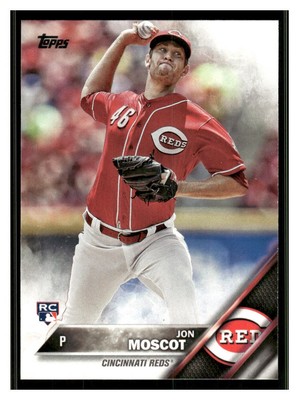 2016 Topps Update #US29 Jon Moscot Cincinnati Reds Baseball Card 34587
