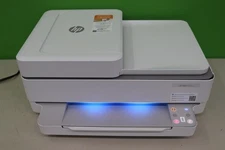 HP ENVY 6455E Wireless Color Inkjet All-in-One Printer - White No Ink