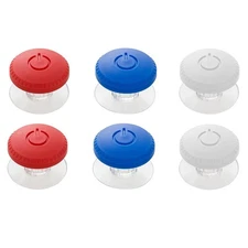 Round Push Buttons for Toilets 6 PCS Set for Simple Flushing Solutions