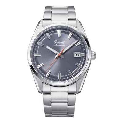 Automatisch Herrenuhr ORIENT STRETTO DATE RA-AC0R04N30B Edelstahl Grau LIMITED