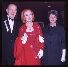 Greer Garson 1960's Candid Glamour Gown Event Original 120 Film Transparency 