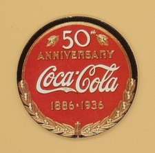 Coca-Cola Collection 50ème Anniversaire Pog Coke Cap Prototype