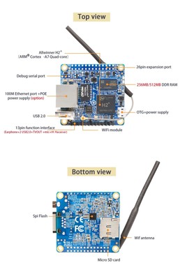 Orange Pi - Single Board Computer - Mini PC