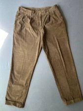 Bills Khakis Pants M2 Classic Fit Chino Brown Corduroy Made In USA Mens 38x33