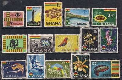 Ghana 1958 Sc # 48-60, C 1-2 Complete set MNH OG | eBay