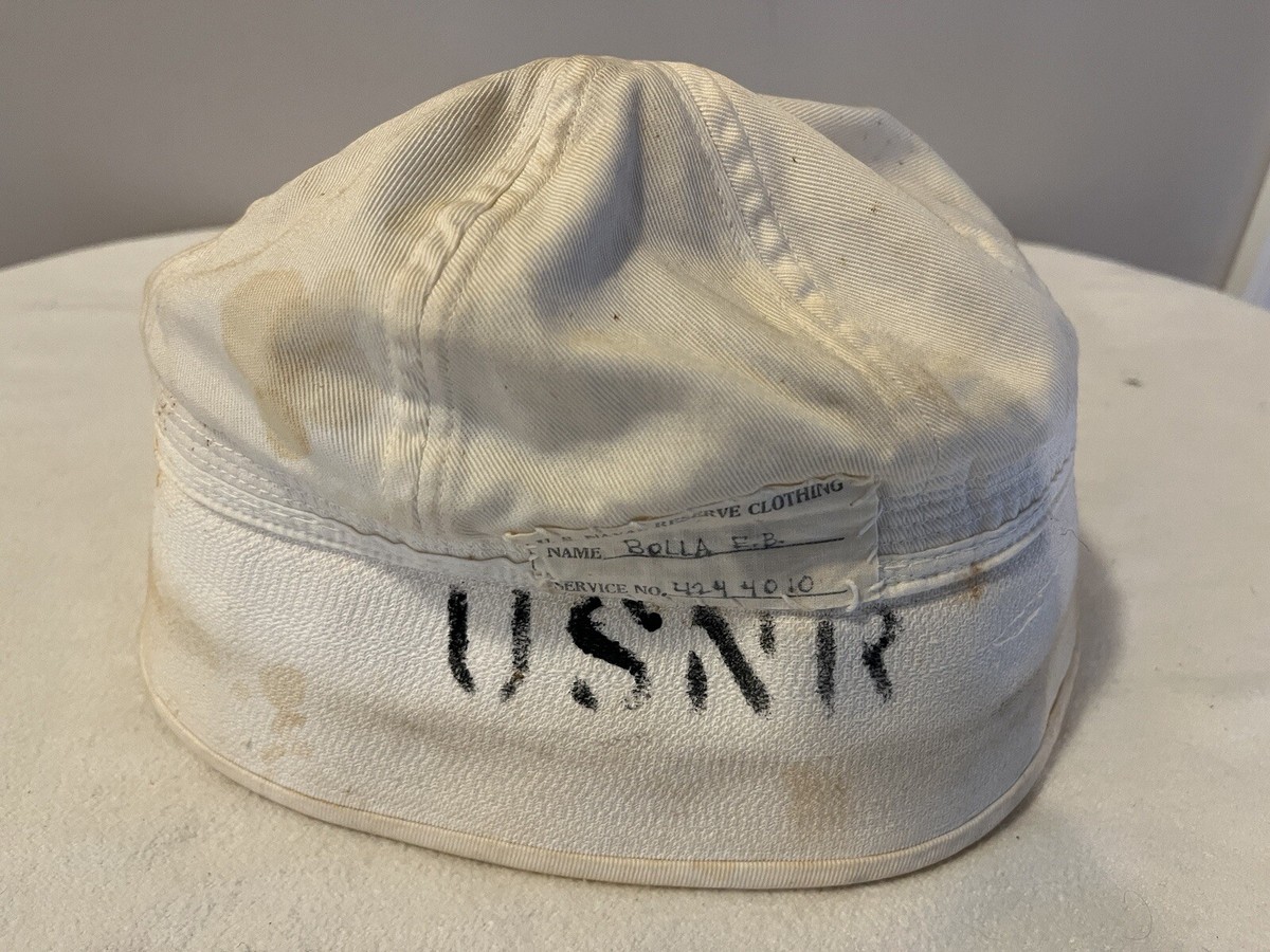 1940's Vintage US Navy WW2 Era Sailors White Dixie Cup