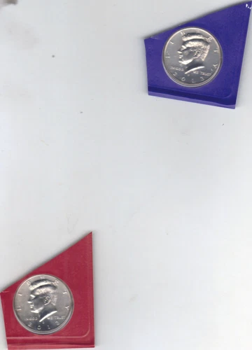 2013 P+D KENNEDY HALF UNCIRCULATED STILL IN MINT CELLO L@@K