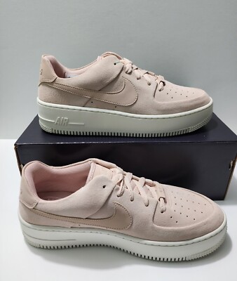 Nike Air Force 1 Sage Low Particle Beige Pink Women's Shoes Sz 11