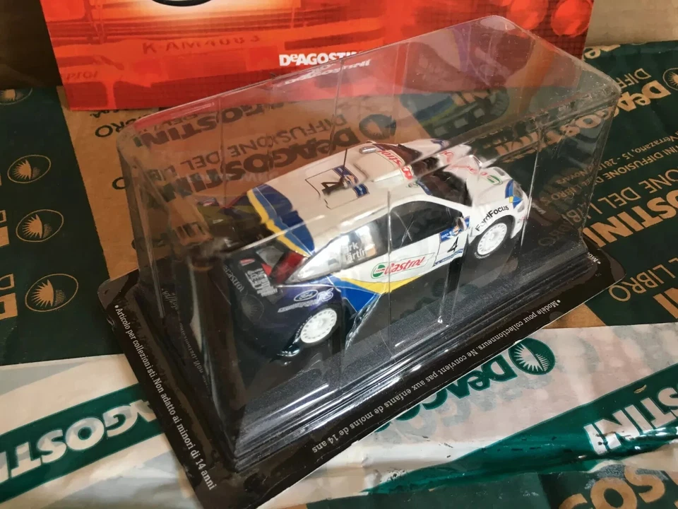 FORD FOCUS WRC ACROPOLOS 2003 MARTIN PARK 1/43 RALLY COLLECTION IXO DE AGOSTINI - Immagine 3 di 4