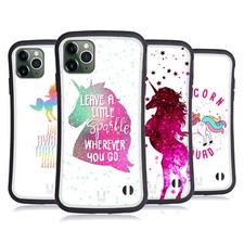 HEAD CASE DESIGNS UNICORN SPARKLE HYBRID CASE FOR APPLE iPHONES PHONES