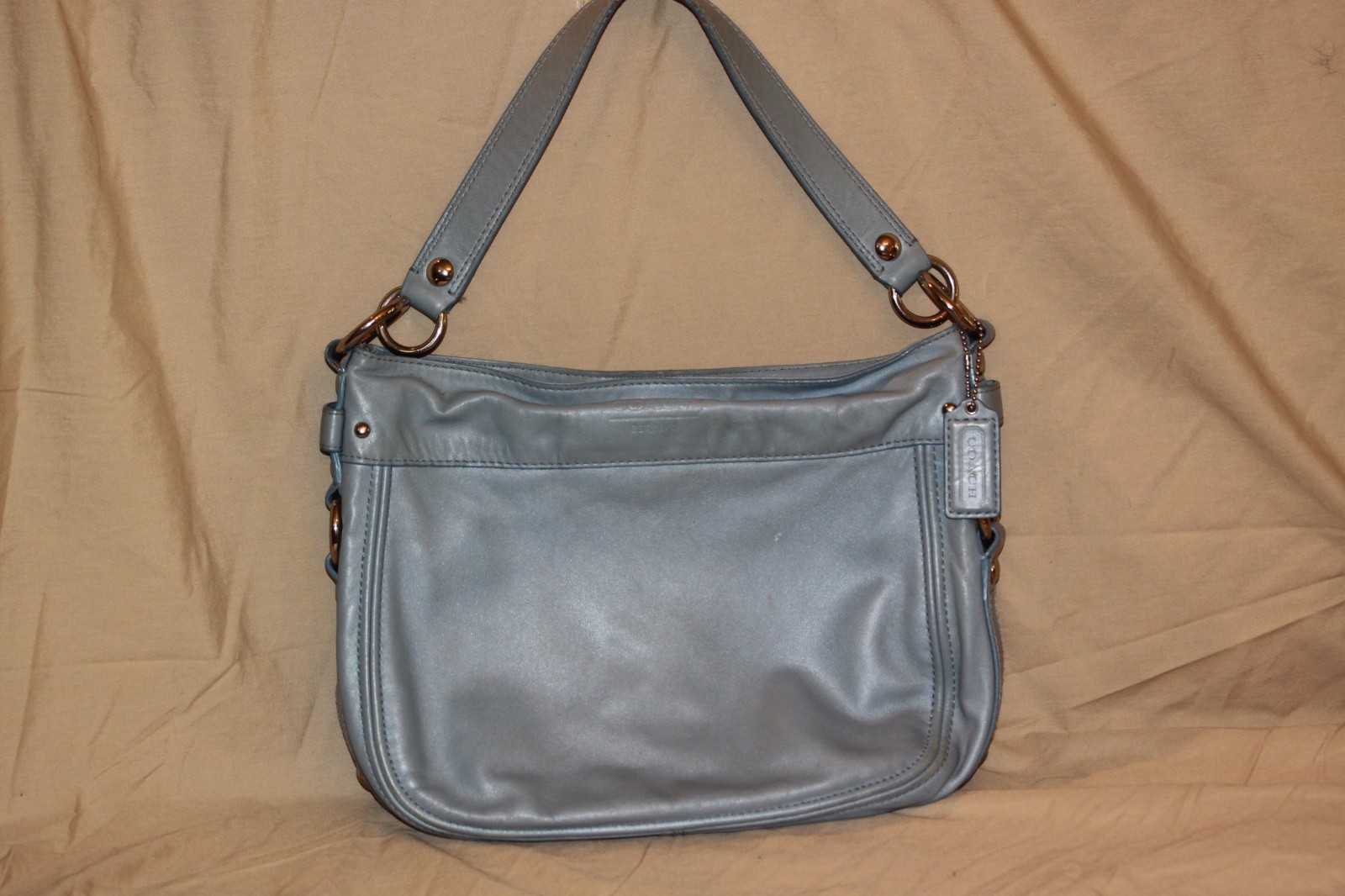 Coach Light Blue Handbags