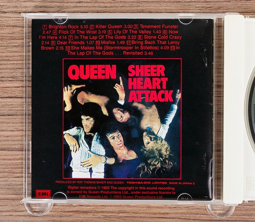 Queen - Sheer Heart Attack CD (Japan 1994 EMI) TOCP-8273 - Picture 4 of 6