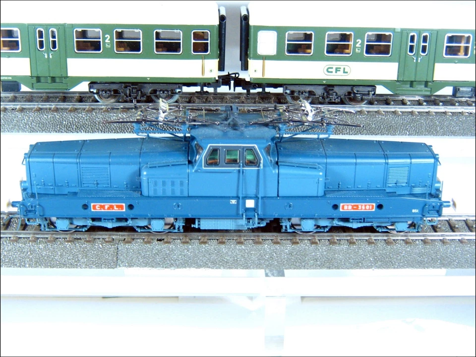 MARKLIN 37331+1 X 4126+ 1 X 4127 CFL TRENO PASSEGGERI DIGITALE HO AC. - Immagine 4 di 4