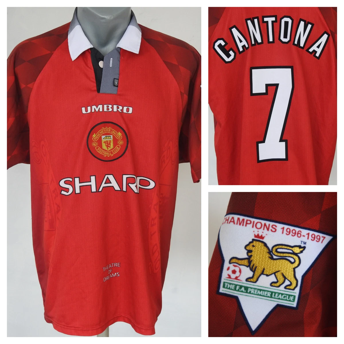 UMBRO 英国製 マンチェスターユナイテッド96-98 ユニフォーム レプリカ UMBRO 英国製 マンチェスターユナイテッド96-98 ユニフォーム レプリカ