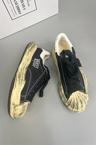 MMY Maison MIHARA YASUHIRO sole men's thick-soled canvas distressed casual shoes - Picture 10 of 10
