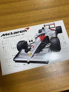 Tamiya Fujimi Model 1 Grand Prix Series No 25 Mclaren Honda Mp4 6 1991 Ebay