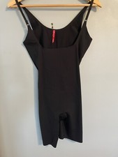 Spanx Open Bust Body Suit Control Black by Sara Blakely Sz Medium