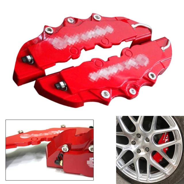 Car Wheel Brake Caliper Cover Front Rear Dust Resist Protection Dia 14