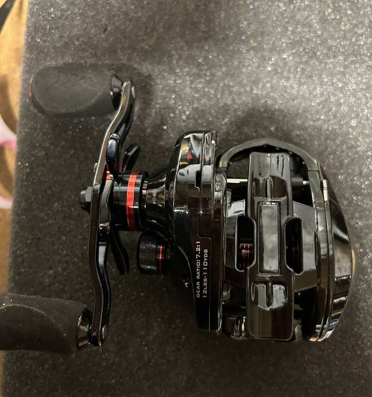 New OFB KastKing MegaJaws Baitcaster Fishing Reel,Dual Braking,7.2.1 Gear Ratio.