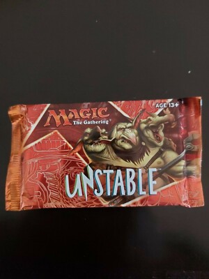 Magic The Gathering, Unstable Booster Pack | eBay