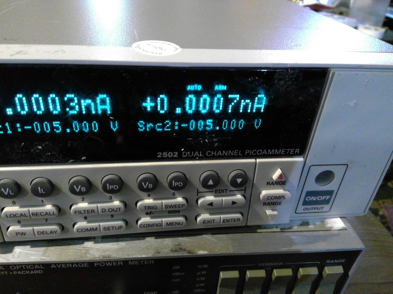 Keithley 2502 Dual Channel Picoammeter Low Current Measurement Silicon Photonics eBay