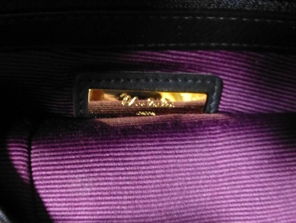 Modalu Black Leather Bag New and Unused - Image 4 of 4