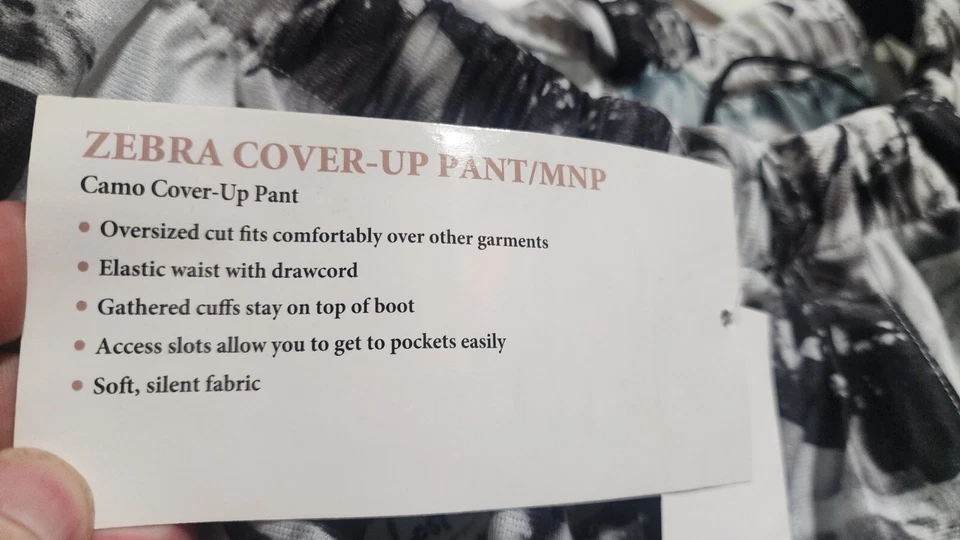 Mathews Lost Camo Zebra Coverup Pant By Gamehide Lost Camo Snow Size XL MNP - Image 2 of 2