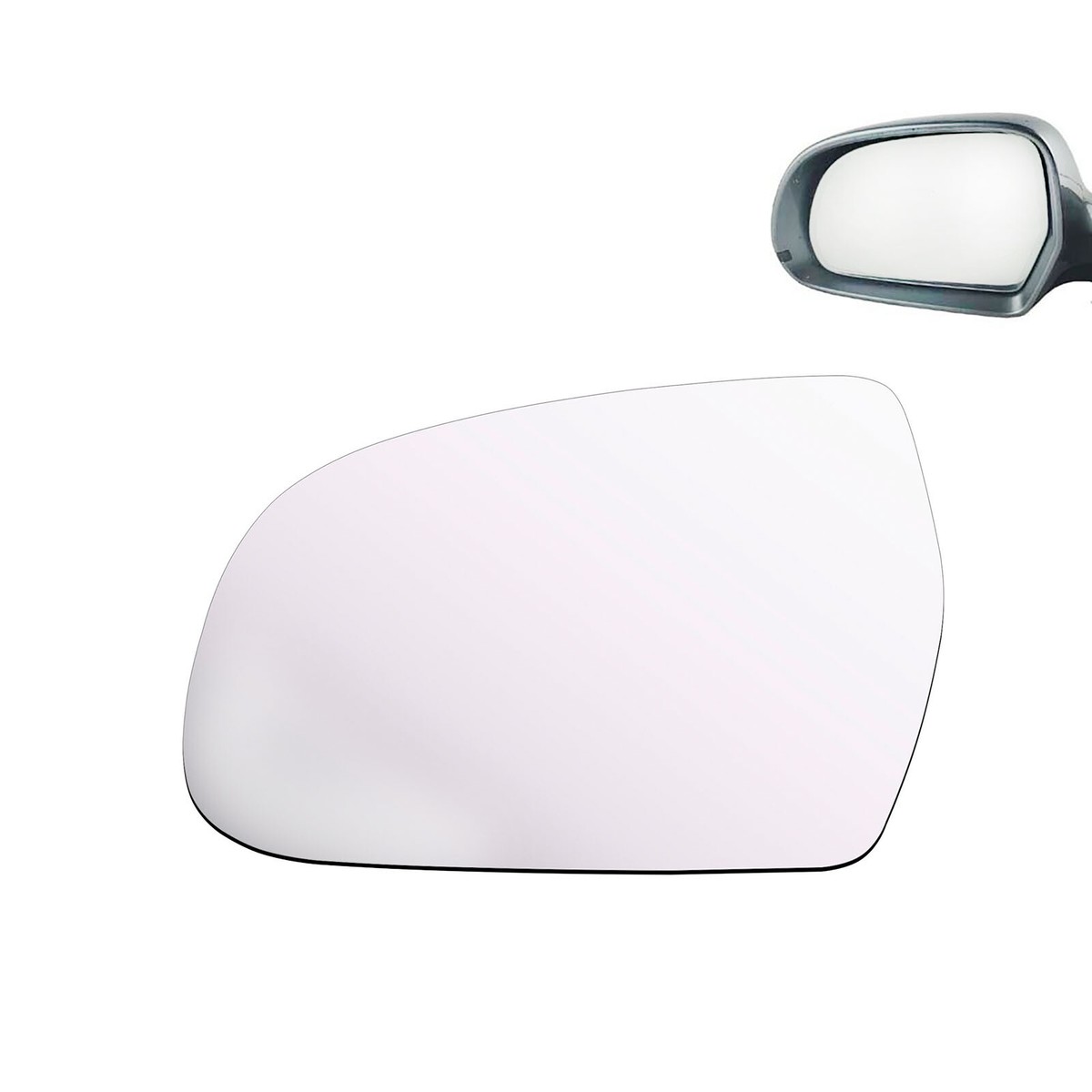 Driver Left Side Mirror Glass Fits 2011-2012 Audi A3 A4 A5 Quattro