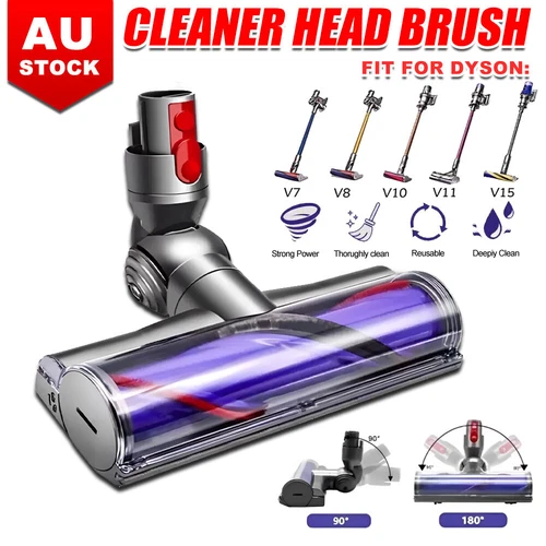Direct Drive Motorhead Cleaner Head for Dyson V7 V8 V10 V11 V15 Vacuum Cleaner