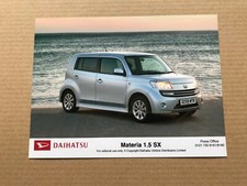 Daihatsu Materia 1.5 SX Press Photograph 